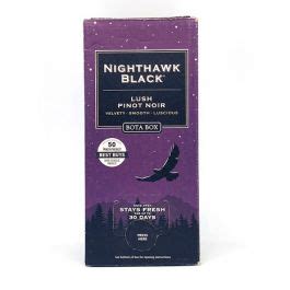 Bota Box Nighthawk Black Lush Pinot Noir