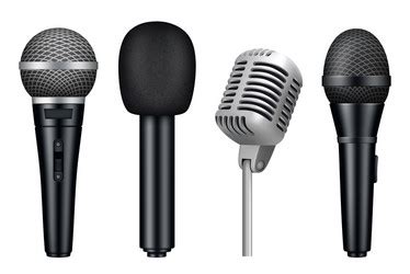 microphone royalty  vector image vectorstock