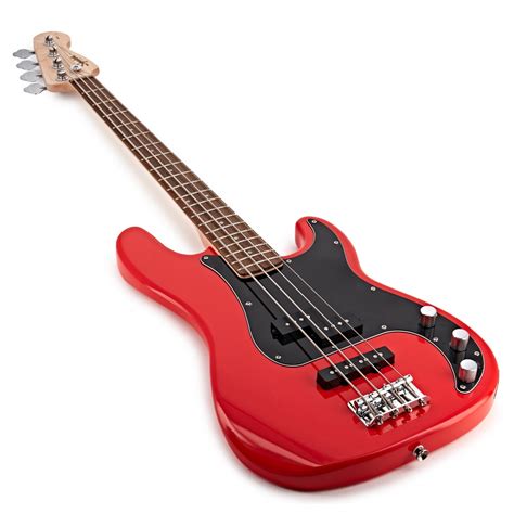 Squier Affinity Precision Pj Bass Race Red Gear4music