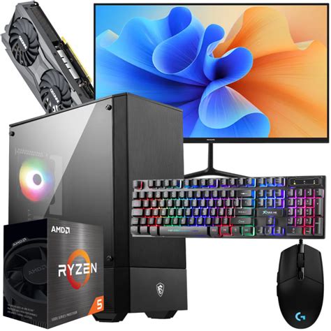 Setup Gamer Special Pc De Bureau Gaming Ryzen 5 5600X RTX 3060 Twin