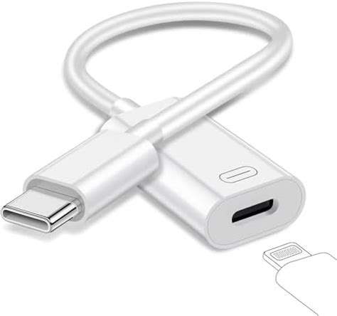 Mxcudu Usb C To Lightning Adapter 3 In 1 Usb C Male To Female Lightning Headphone