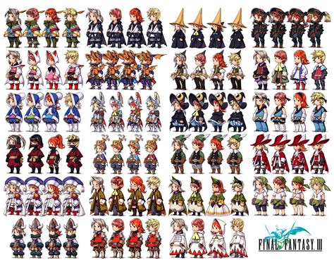 Final Fantasy Iii All Jobs Ranked