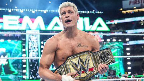 Cody Rhodes Termina Hist Ria E Conquista Undisputed Wwe Title