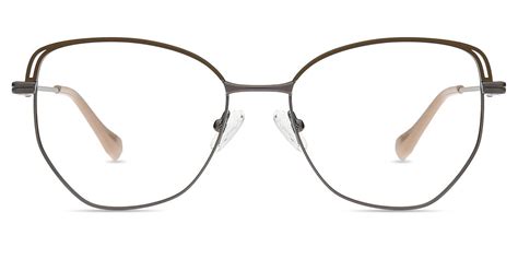 Gafas Graduadas Mujer M Gafas De Pasta Marrones Bronce Con