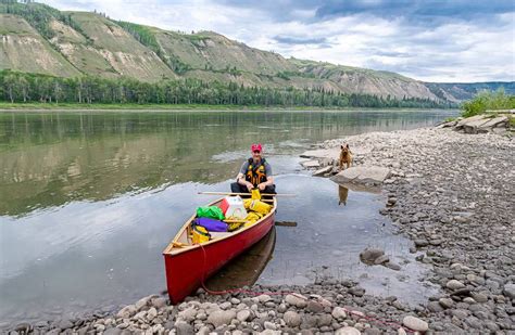 Canoeing The Peace River In Northern Alberta Hike Bike Travel