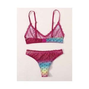 Intimates Sleepwear Mesh Ombr Lingerie Set Poshmark