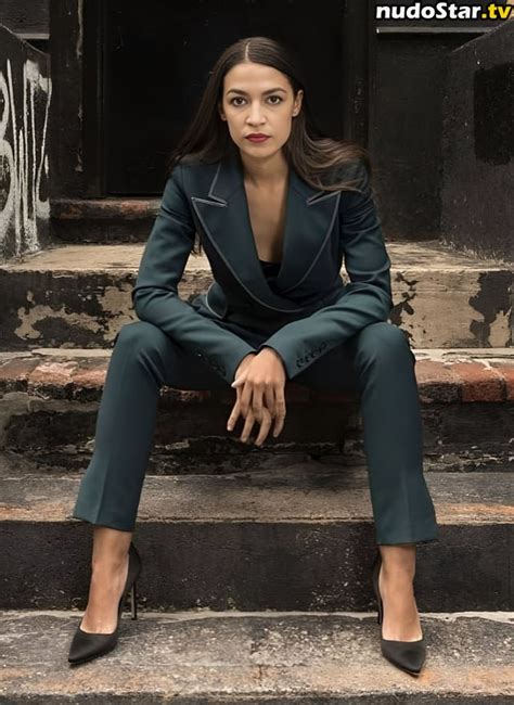 AOC Alexandria Ocasio Cortez Nude OnlyFans Photo Nudostar TV