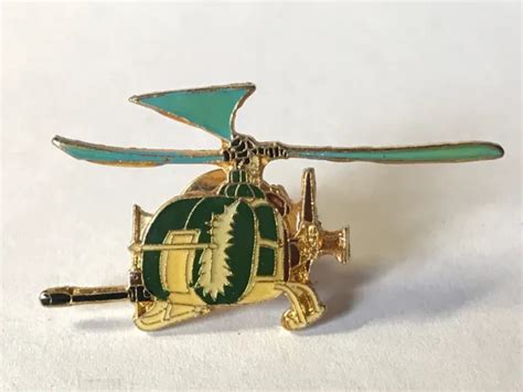 MILITARIAT PINS HELICOPTERE Combat Guerre Armee Militaire Jys Segalen