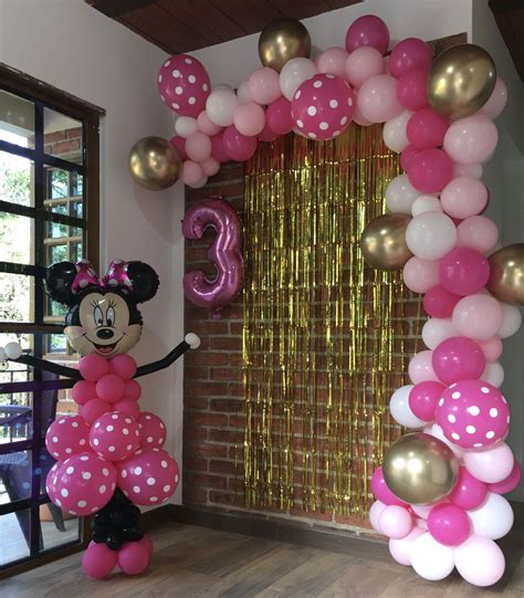 Fiesta de cumpleaños Minnie Festa de aniversario decoracao Festa de