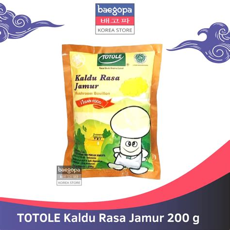 Jual Totole Kaldu Vegan Kaldu Jamur G Halal Import Mushroom