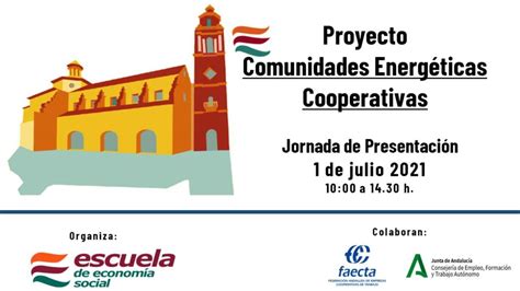 Proyecto Comunidades Energéticas Cooperativas Jornada De Presentación