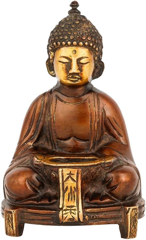 Amazon Craftvatika Buddha Statue Tealight Candle Holder Meditating