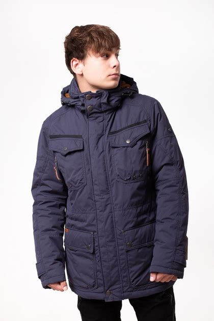 Мужская парка демисезонная Camel Active 420542-45 темно-синяя 52 от ...