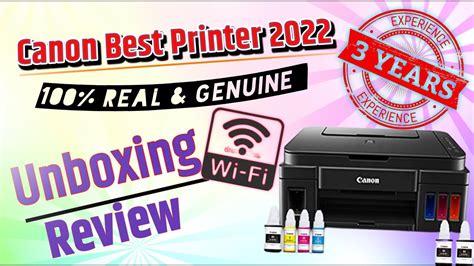 Canon Pixma G3000 All In One Wireless Ink Tank Printer Review 2022 Best Home Office Printer