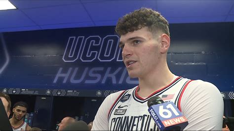 Uconns Donovan Clingan Reacts To Final Four Win Over Miami Full