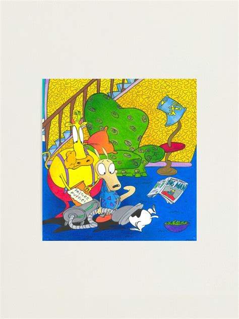 Rockos Modern Life Heffer Spunky Nickelodeon Photographic Print For