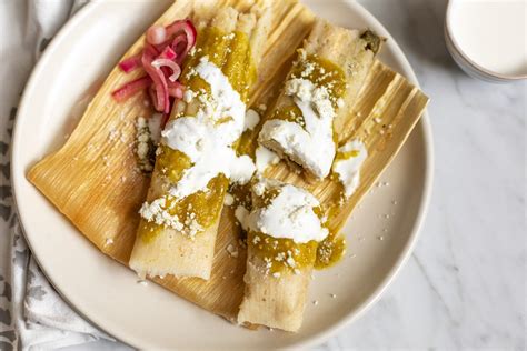 Tamales De Rajas Con Queso Poblano Chile Rajas Tamales Recipe — Salt