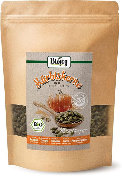 Biojoy Graines de Courge décortiquées BIO 500 g graines de