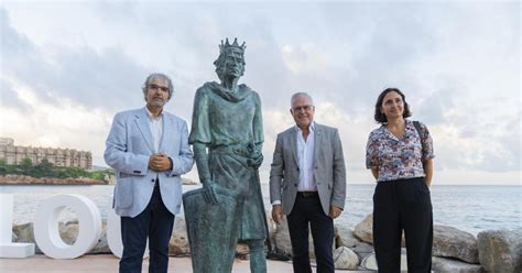 Salou Inaugura El Conjunt Escult Ric Del Rei Jaume I