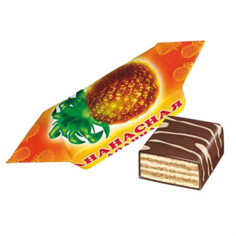 Конфеты Ананасная долина вафельные, 1 кг купить на OZON по низкой цене ...