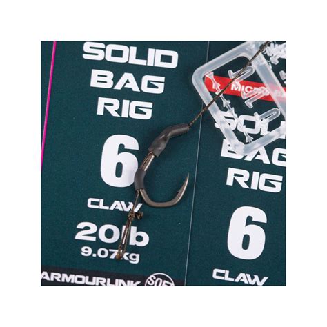 Nash Ready Rigs Solid Bag Rig Micro Barb ROZ 4 Centrum wędkarskie