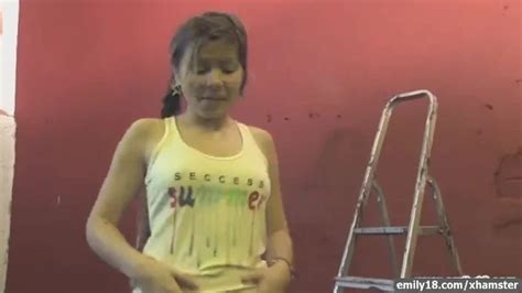 Paint On Her Teenage Bod ZB Porn