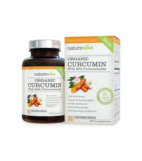 Naturewise Curcumin Turmeric 2250mg 2 Month Supply 95 Curcuminoids