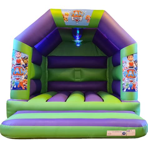 Paw Patrol Bouncy Castle Disco Ready Kingdom Of Castles Farnborough