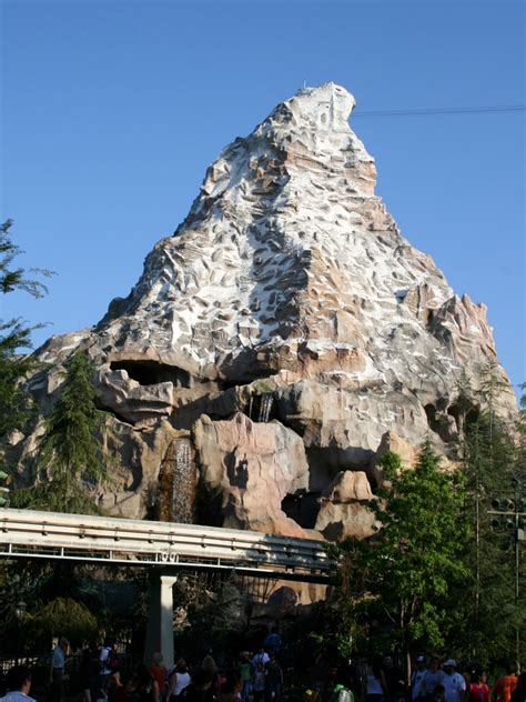 Matterhorn In Disneyland Free Stock Photo - Public Domain Pictures