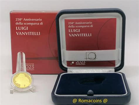 20 Euro Italien 2023 Luigi Vanvitelli Goldmünze PP Romacoins