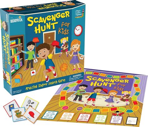 university games scavenger hunt  kids square pow science llc