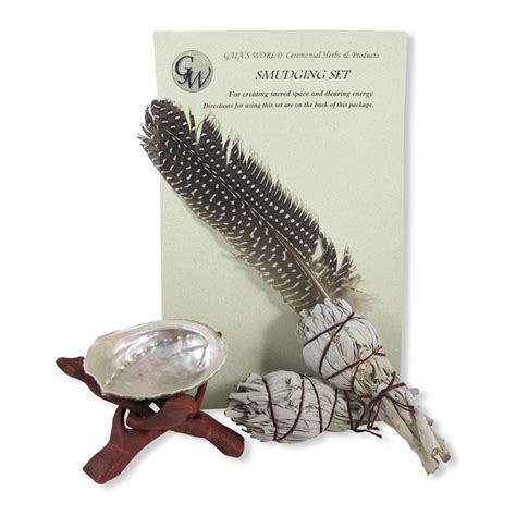 White Sage Smudging Set – The Witches Sage LLC