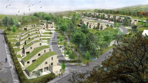 Eco Village Plan Near Abergavenny Branded Teletubby Town Bbc News