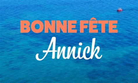 Carte Bonne F Te Annick Cybercartes