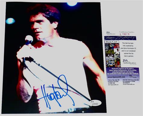 Huey Lewis Autographed Memorabilia Signed Photo Jersey Collectibles