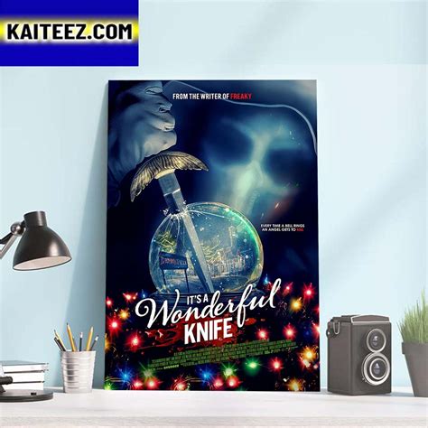 Its A Wonderful Knife Official Poster Art Decor Poster Canvas - Kaiteez