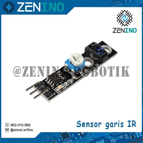 Jual SENSOR GARIS MODULE FOR ARDUINO INFRARED LINE TRACKING BLACK WHITE