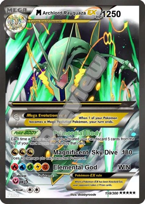 M Rayquaza Gx Gmax Vmax Gigantamax Ex Pokemon Card Etsy Fake