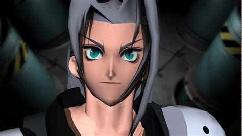 Sephiroth Sees Jenova For The First Time Pulling The Angel Casing Off