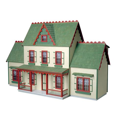 Vermont Farmhouse Jr Dollhouse Kit Milled Mdf Real Good Toys