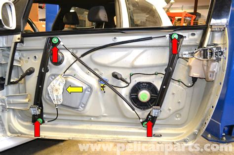 Volkswagen Golf Gti Mk V Window Regulator And Motor Replacement