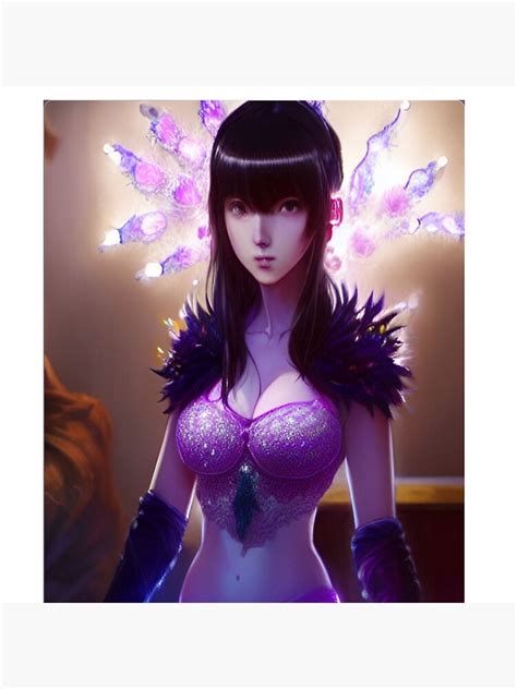 Glowing Asian Chinese Beauty Fantasy Lingerie Original Sexy Erotic Ecchi Pinup Female Model