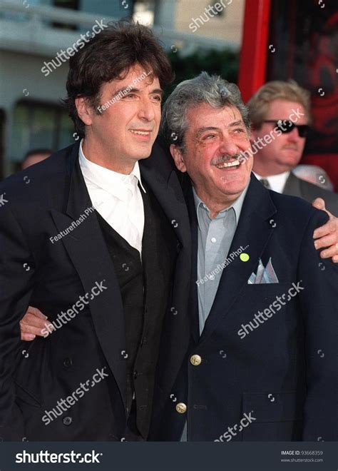 16oct97: Actor Al Pacino & Father At Mann'S Chinese Theatre, Hollywood ...