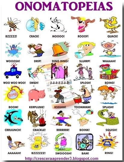 Conceito De Onomatopeia - Crescer a Aprender 3: ONOMATOPEIAS