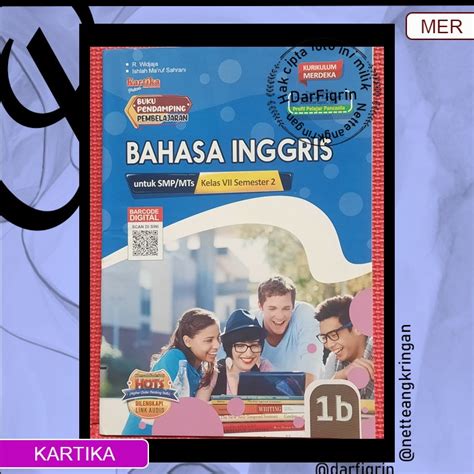 Jual Lks Bahasa Inggris Kelas 7 8 Semester 2 Smp Mts Kurmer Kurikulum