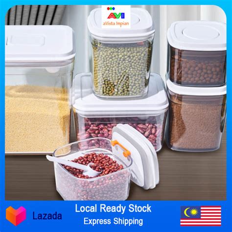 Avi Airtight Easy Lock Container Milk Powder Food Storage Bekas Kedap