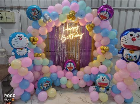 Doraemon Theme Birthday Decoration – East Events