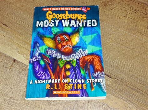 A Nightmare On Clown Street Goosebumps Most Wanted 7 By Stine Rl