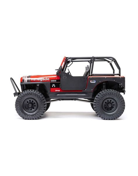 Axi T Scx Iii Jeep Cj Wd Brushed Rtr Red Hobbyquarters