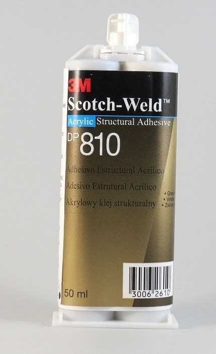 3M Scotch Weld DP810 Acrylic Structural Adhesive Genfab